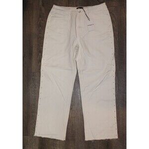Generation Love White Jordy Pearl Denim Pants Jeans Raw Hem NWT $276 SZ 26